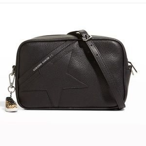 Golden Goose Star Leather Camera Crossbody Bag